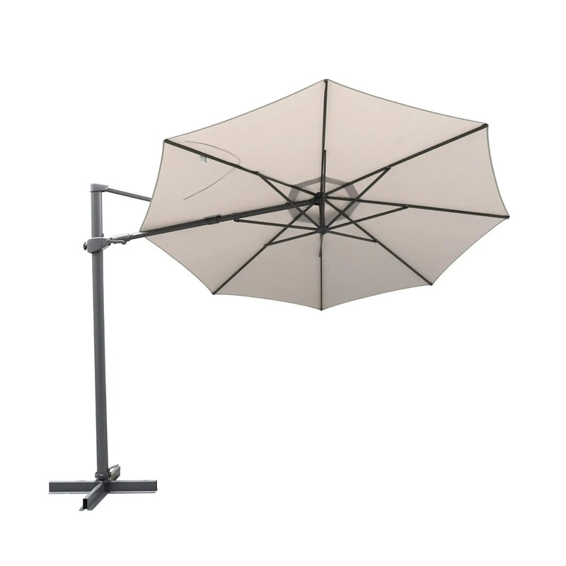 Kettler Aura 3m Round Cantilever Parasol with Night Cover Kettler