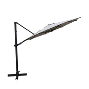 Kettler Aura 3m Round Cantilever Parasol with Night Cover Kettler