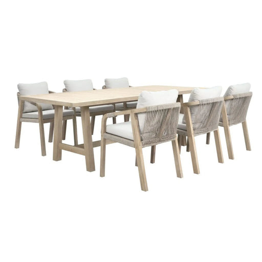 Kettler Cora 6 Seat Rectangular Dining Set Kettler