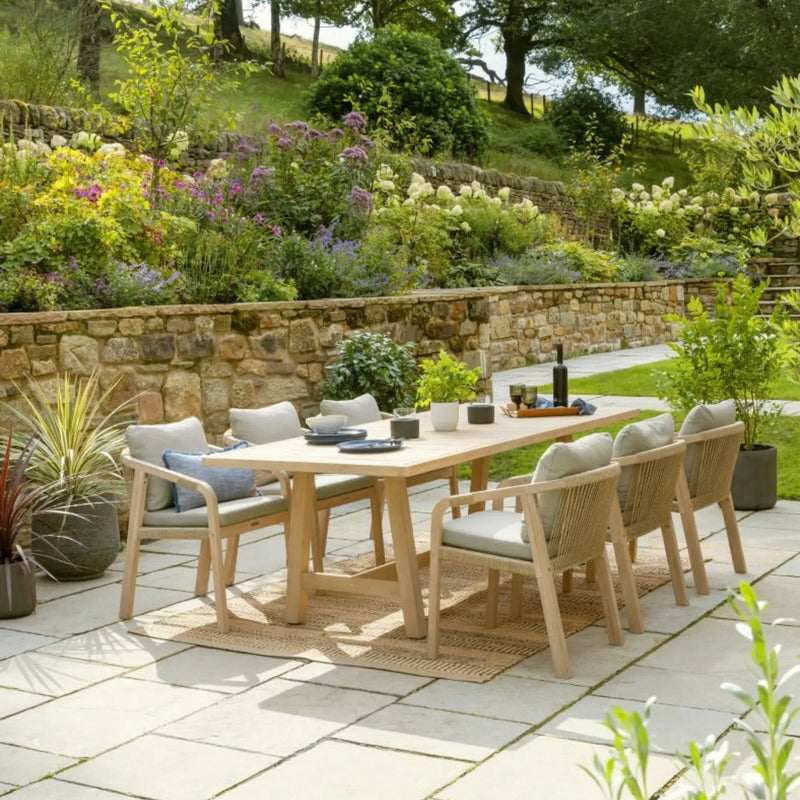 Kettler Cora 6 Seat Rectangular Dining Set Kettler