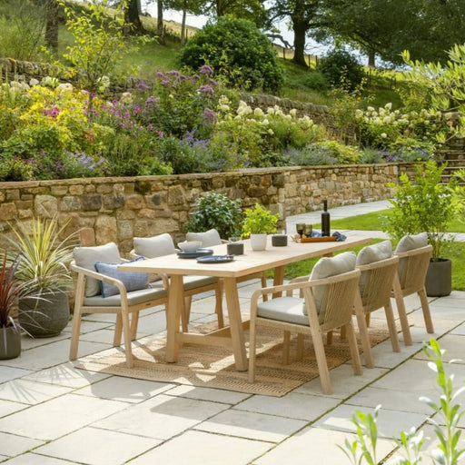 Kettler Cora 6 Seat Rectangular Dining Set Kettler