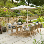 Kettler Cora 6 Seat Rectangular Dining Set Kettler