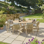 Kettler Cora 8 Seat Round Dining Set Kettler