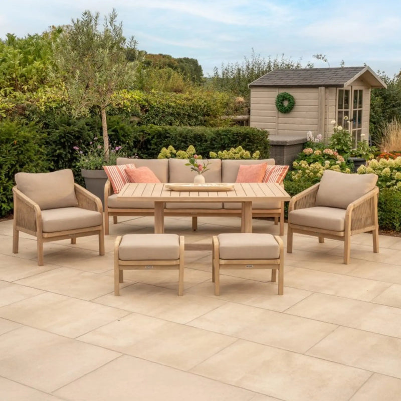 Kettler Cora Rope Casual Dining Set Kettler