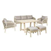Kettler Cora Rope Casual Dining Set Kettler