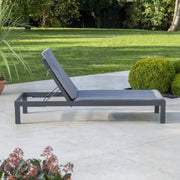 Kettler Elba Sunlounger with Cushion Grey Kettler