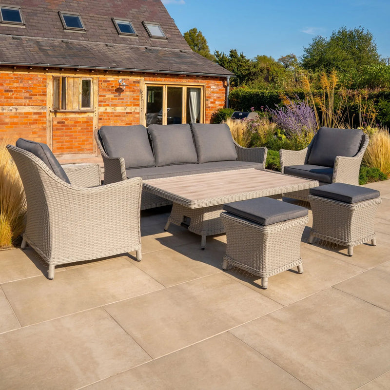 Kettler Foxley Garden Sofa Set 150x90cm High/Low Table Kettler