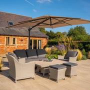 Kettler Foxley Garden Sofa Set 150x90cm High/Low Table Kettler