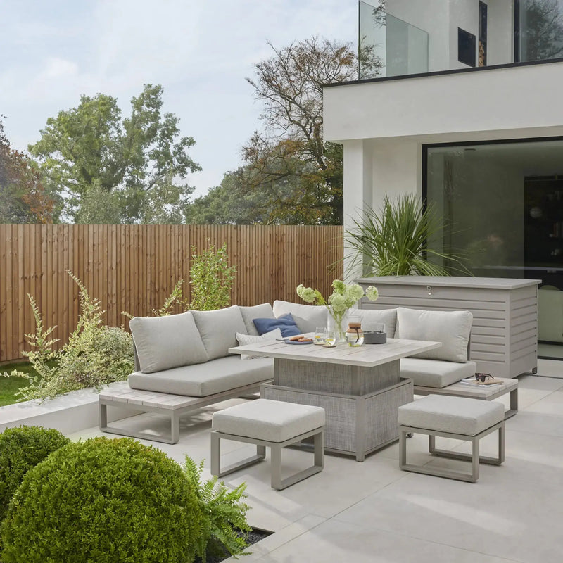 Kettler Marina Corner Lounge with High/Low Table Garden Furniture Set Kettler