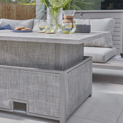 Kettler Marina Corner Lounge with High/Low Table Garden Furniture Set Kettler