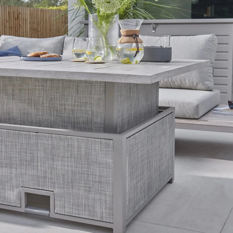 Kettler Marina Corner Lounge with High/Low Table Garden Furniture Set Kettler