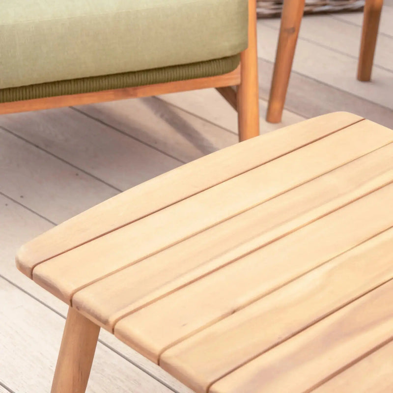 Kettler Meadow 4 Seat Garden Lounge Set - Acacia Wood - RainSafe Cushions Kettler