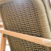 Kettler Meadow 2 Seat Garden Bistro Set - Acacia Wood - RainSafe Cushions Kettler