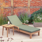 Kettler Meadow Sun Lounger - Acacia Wood - RainSafe Cushion Kettler