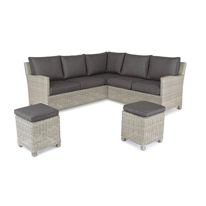 Kettler Palma Signature Mini Corner Sofa with Grey Taupe Cushion
