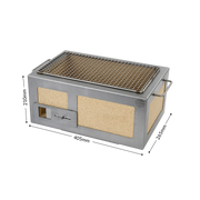Little Kasai Konro Grill with Stainless Steel Frame V2 Kasai