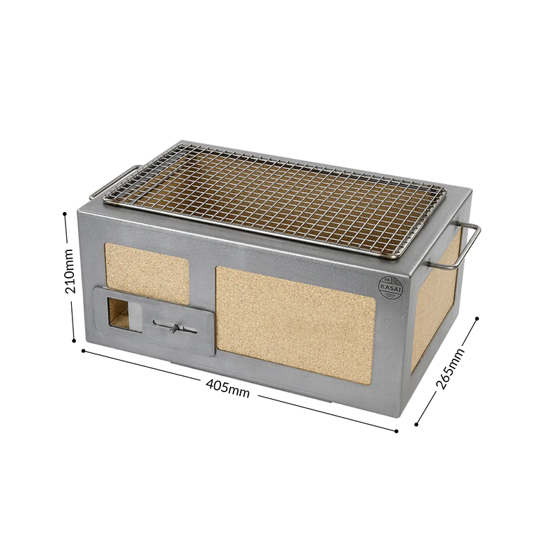 Little Kasai Konro Grill with Stainless Steel Frame V2 Kasai