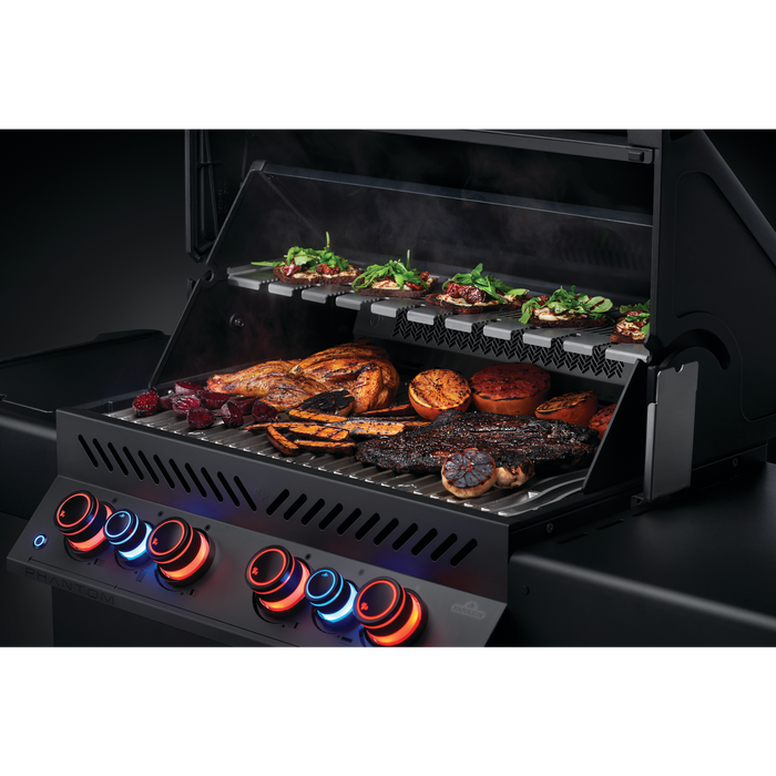 Napoleon PHANTOM Prestige 500 RSIB Gas BBQ with Infrared Side & Rear Burners | FREE Cover & Rotisserie