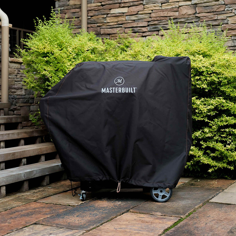 Masterbuilt Gravity Serie 800 Digital Charcoal Griddle + Grill + Smoker Cover in Black Masterbuilt