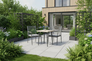 Kettler Merano Garden Bistro Set with 60x60cm Square Table Kettler