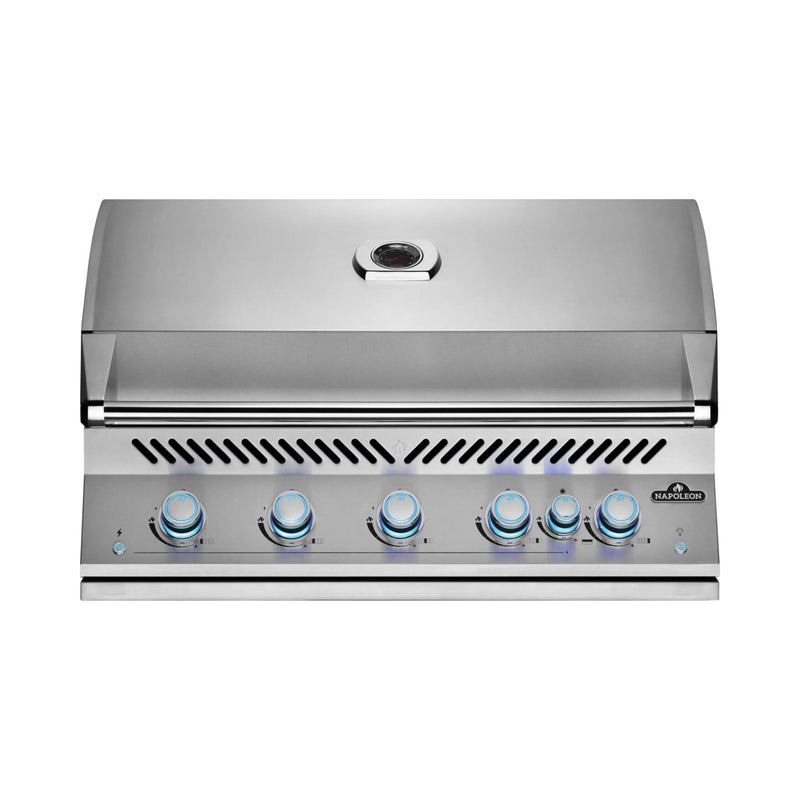 Napoleon 700 Built-In Grill 38 Gas BBQ with Dual Rear Infrared Burner