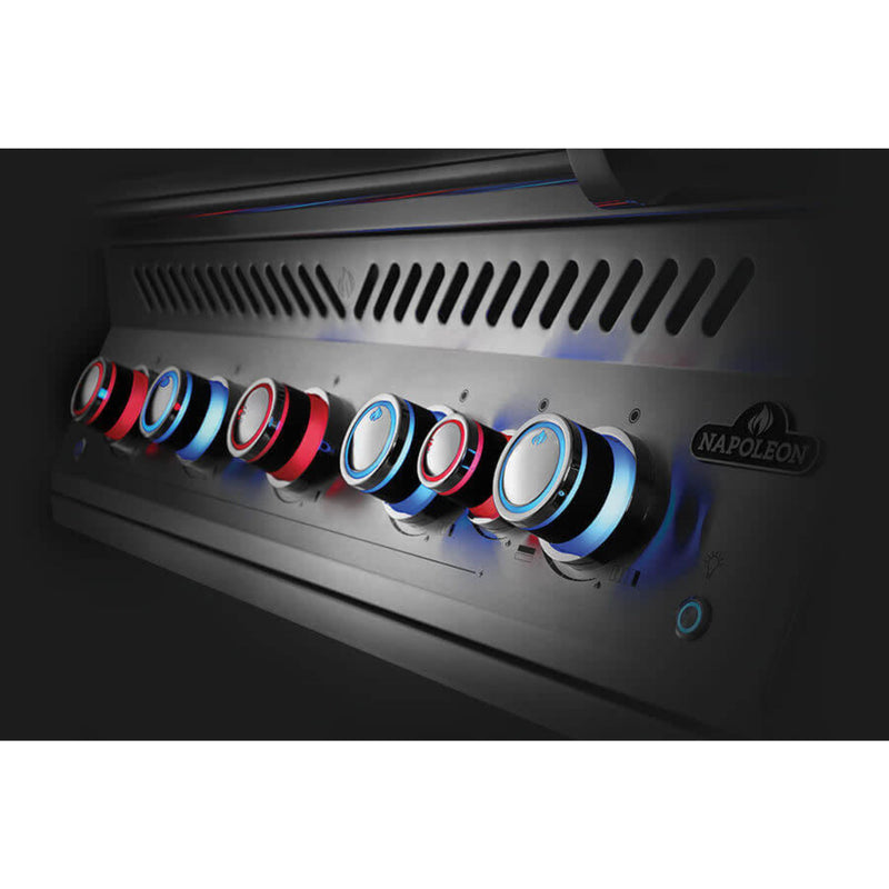 Napoleon 700 Built-In Grill 38 Gas BBQ with Dual Rear Infrared Burner