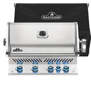 Napoleon Built-in Prestige PRO 500 Gas BBQ with Infrared Rear Burner & Rotisserie | FREE COVER Oaktree Garden Centre