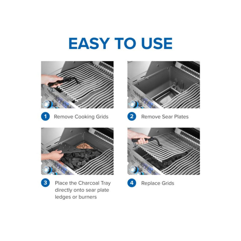 Napoleon Cast Iron Charcoal and Smoker Tray 67732