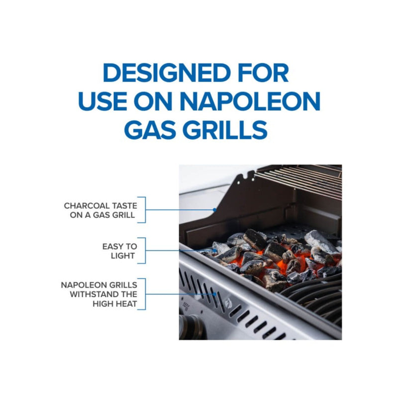 Napoleon Cast Iron Charcoal and Smoker Tray 67732