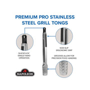 Napoleon Grill Tongs PRO Series GATL008 Napoleon Grills