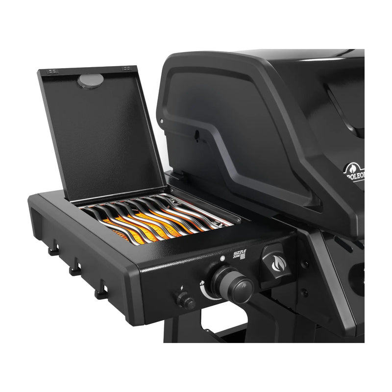 Napoleon Grills FREESTYLE 365 Gas BBQ - 3 Burners in Black with Infrared Side Burner | FP365DSIBPK-1-GB Napoleon Grills