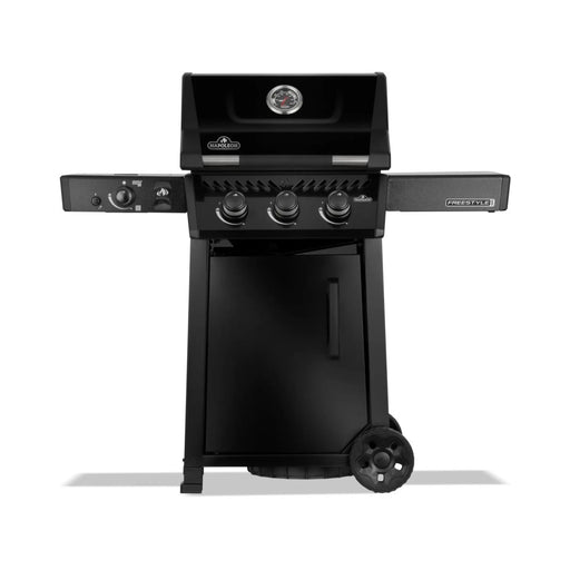 Napoleon Grills FREESTYLE 365 Gas BBQ - 3 Burners in Black with Infrared Side Burner | FP365DSIBPK-1-GB Napoleon Grills