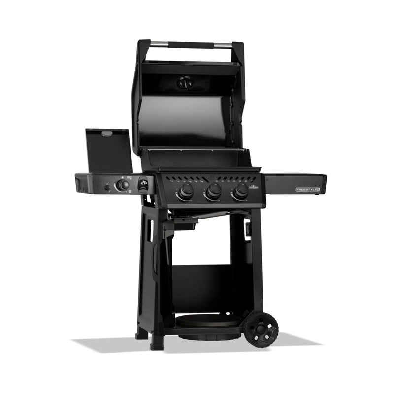 Napoleon Grills FREESTYLE 365 Gas BBQ - 3 Burners in Black with Infrared Side Burner | FP365DSIBPK-1-GB Napoleon Grills