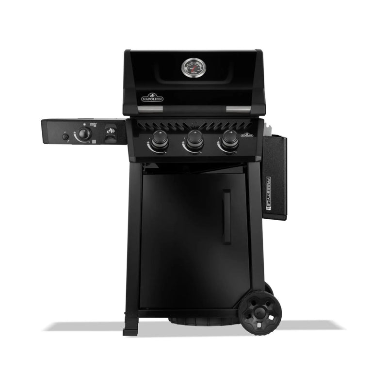 Napoleon Grills FREESTYLE 365 Gas BBQ - 3 Burners in Black with Infrared Side Burner | FP365DSIBPK-1-GB Napoleon Grills