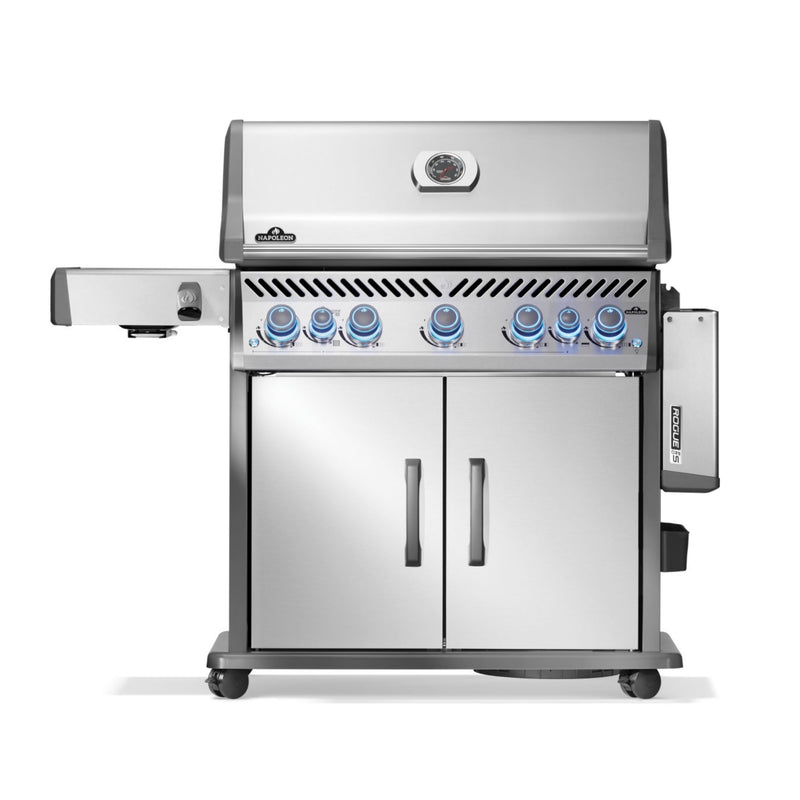 Napoleon Rogue PRO-S 625 RSIB Propane Gas BBQ with Infrared Side & Rear Burners