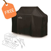 Napoleon Rogue SE 625 Propane Gas BBQ RSE625RSIBPSS-1 | Free Cover + Meat Lovers Kit Napoleon Grills