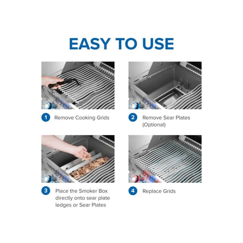 Napoleon Stainless Steel Smoker Box 67013 Napoleon Grills