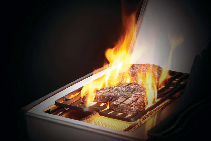 Napoleon Rogue SE 425 Stainless Steel Gas BBQ RSE425RSIBPSS-1 with Infrared Side Burner & Rear Burner | Free Cover & Rotisserie Napoleon Grills