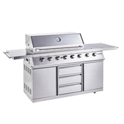 Outback Signature II 6 Burner Hybrid BBQ with FREE Cover & Rotisserie Outback