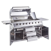 Outback Signature II 6 Burner Hybrid BBQ with FREE Cover & Rotisserie Outback