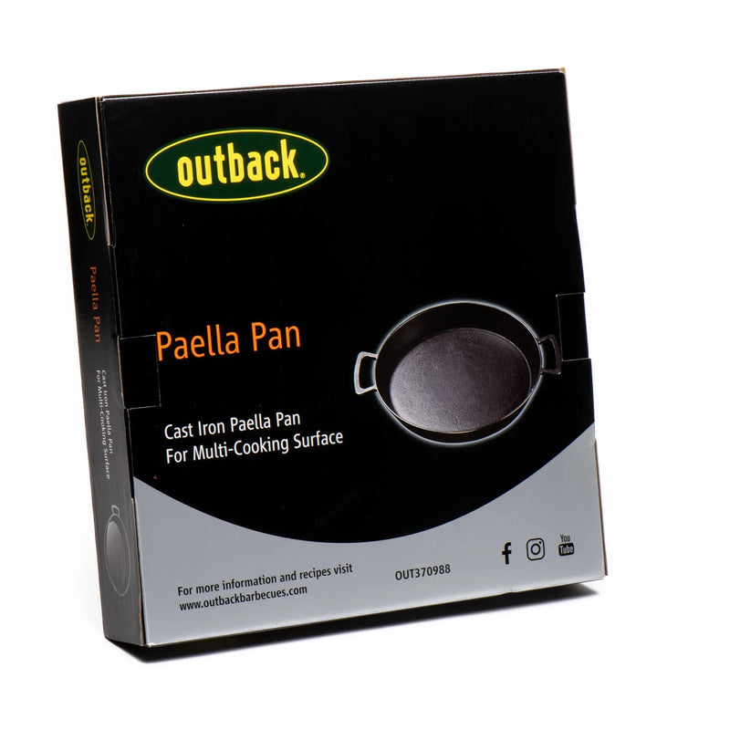 Outback Paella Skillet Pan - Multi Cooking Surface Outback