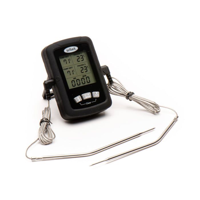 Outback BBQ Dual Probe Thermometer with Alarm