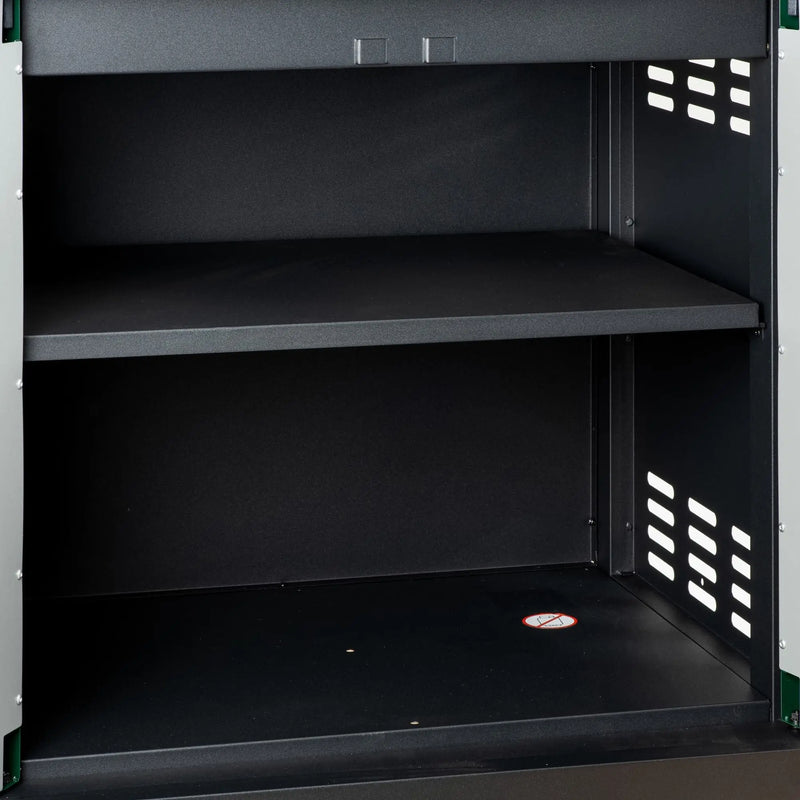 Outback Jupiter 4 Burner Hybrid BBQ - Blue Outback