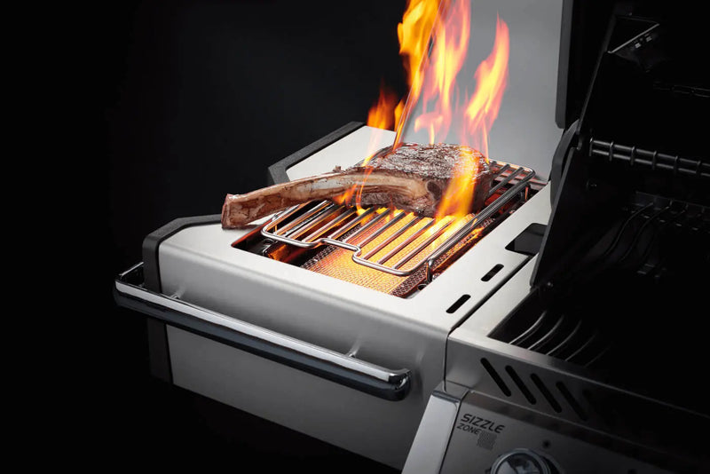 Napoleon Prestige PRO 500 Gas BBQ RSBI PRO500RSIBPSS-3-GB - Free Rotisserie Napoleon Grills