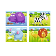 Ravensburger Children’s Puzzle On Safari My First Puzzles - 2, 3, 4, 5 Pieces Puzzle Ravensburger