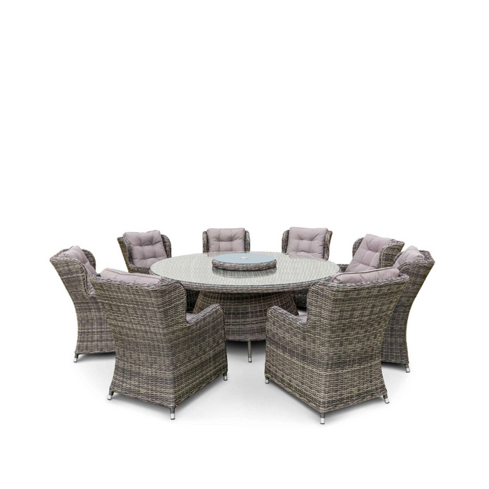 Grace Bay 8 Seat Round Garden Dining Set