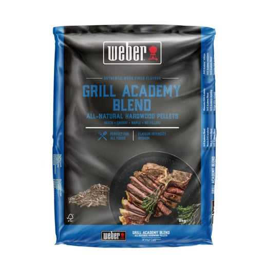 Weber Grill Academy Blend All-Natural Hardwood Pellets 8Kg Weber