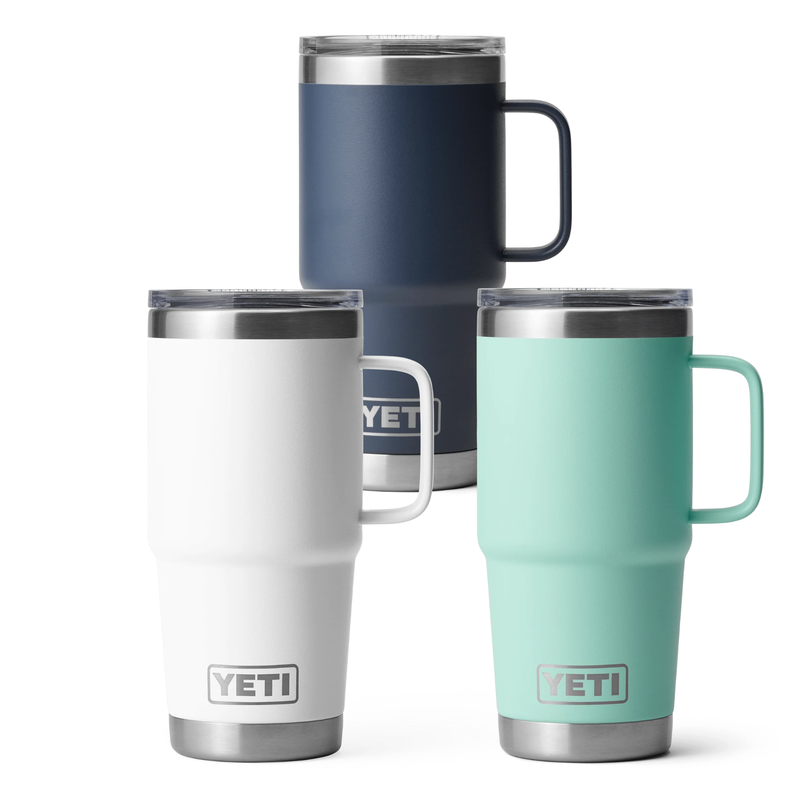 Yeti Rambler 20oz (591ml) Travel Mug Cup with Stronghold™ Lid Yeti