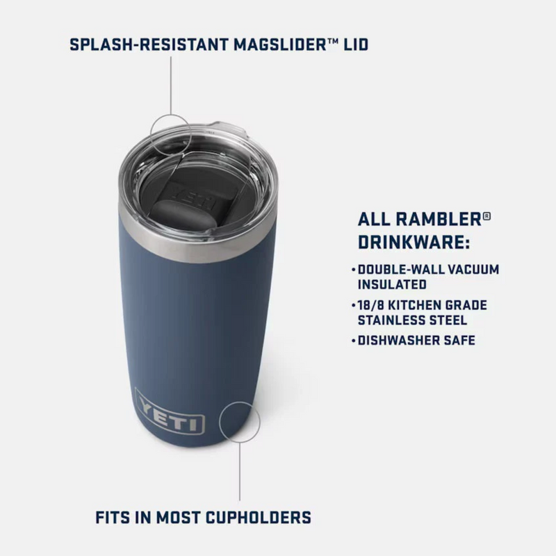 Yeti Rambler 10oz (295ml) Tumbler with Magslider Lid Yeti