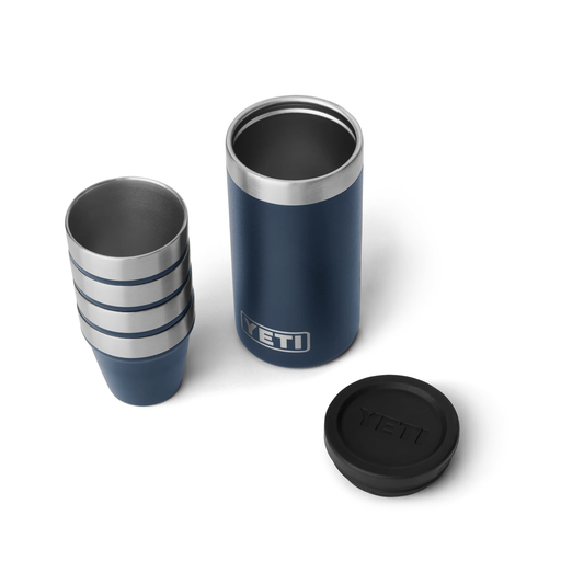 Yeti Shot Glasses with Carry Case - Navy Yeti